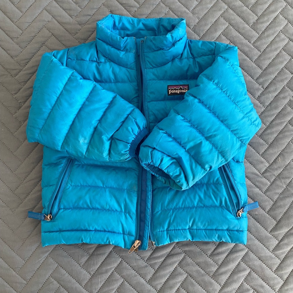 Patagonia puffer jacket, size 18 months